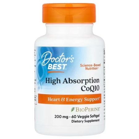 CoQ10 és ubikinol - High Absorption CoQ10 with BioPerine
