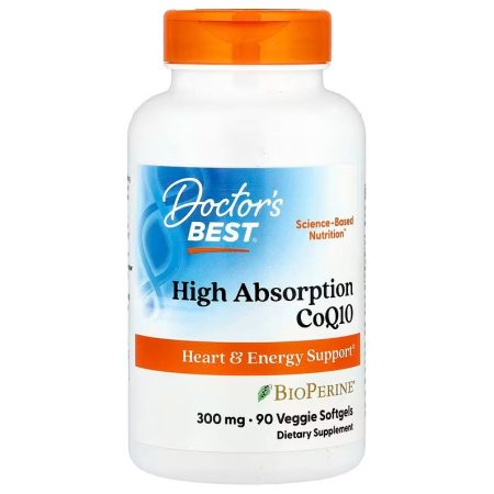 CoQ10 és ubikinol - High Absorption CoQ10 with BioPerine