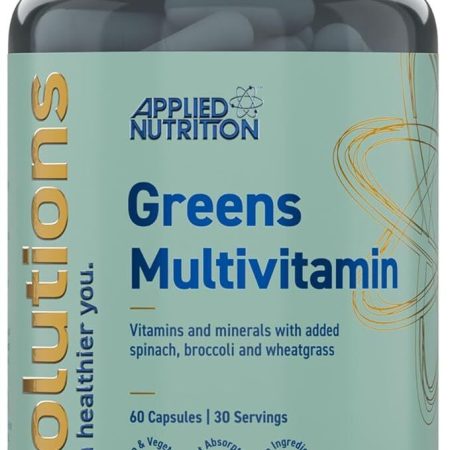 Multivitaminok - Solutions Greens Multivitamin - 60 kapszula