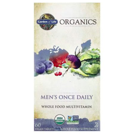 Férfi multivitaminok - Mykind Men's Once Daily - 60 vegan tabletta