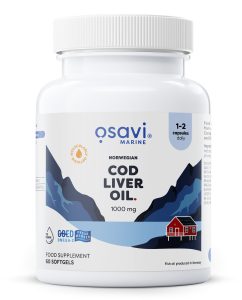 Csukamájolaj - Norwegian Cod Liver Oil lágyzselatin kapszula
