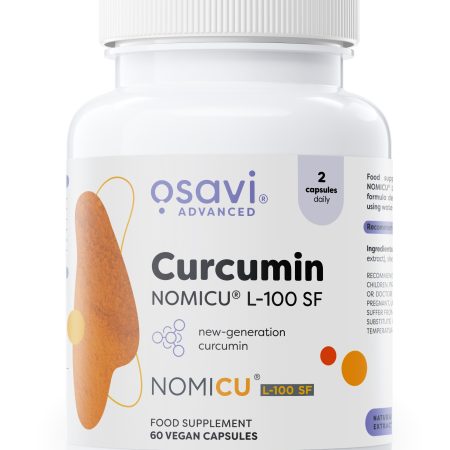 Kurkuma és kurkumin - Curcumin NOMICU L-100 SF - 60 vegán kapszula