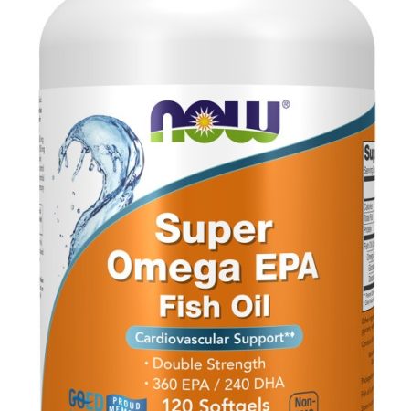 Omega-3 halolaj - Super Omega EPA Molecularly Distilled - 120 lágyzselatin kapszula