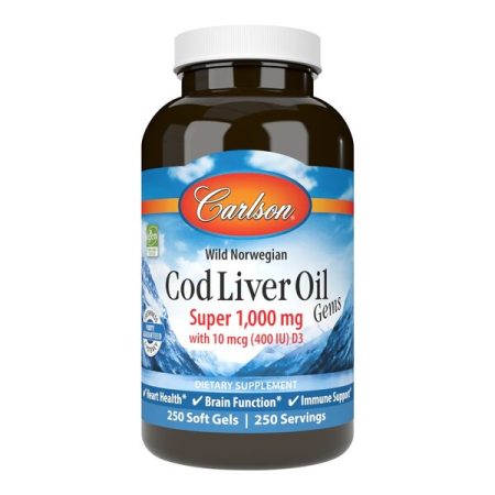 Csukamájolaj - Wild Norwegian Cod Liver Oil Gems