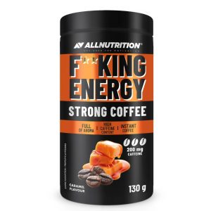 Tea és kávé - ALLNUTRITION Fitking Energy Coffee - 130 g - Caramel
