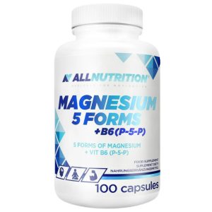 Magnézium komplex - ALLNUTRITION Magnesium 5 Forms + B6( P-5-P) (100 kapszula)