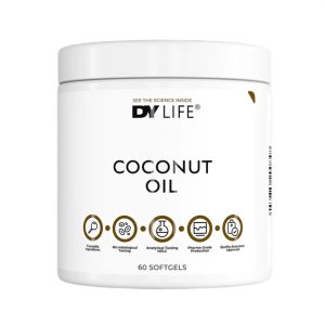 Dorian Yates - DY LIFE Coconut Oil - 60 lágyzselatin kapszula